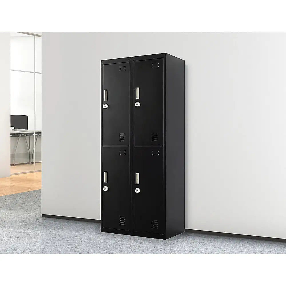 Four-Door Office Gym Shed Storage Locker - Furniture > Office