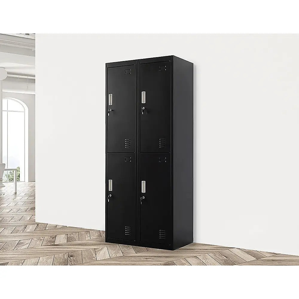 Four-Door Office Gym Shed Storage Locker - Furniture > Office