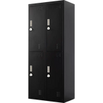 Four-Door Office Gym Shed Storage Locker - Furniture > Office