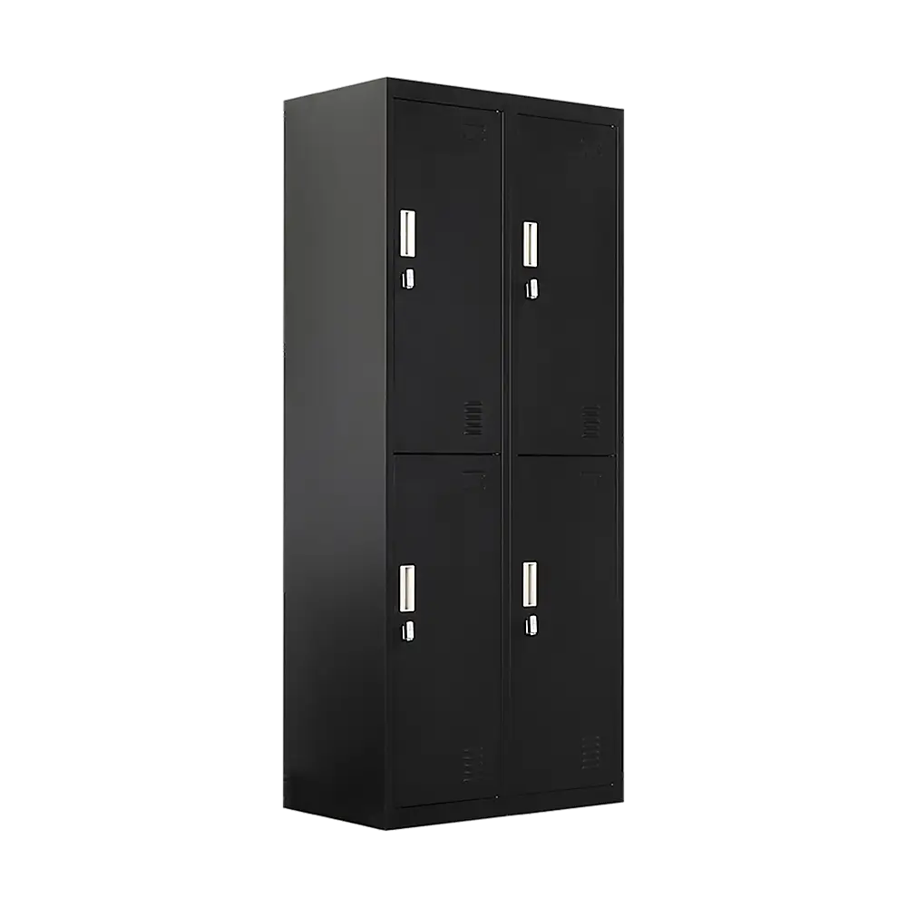 Four-Door Office Gym Shed Storage Locker - Furniture > Office