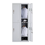 Four-Door Office Gym Shed Storage Locker - Furniture > Office