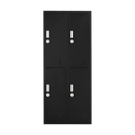 Four-Door Office Gym Shed Storage Locker - Furniture > Office