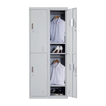 Four-Door Office Gym Shed Storage Locker - Furniture > Office