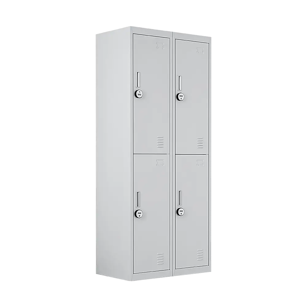 Four-Door Office Gym Shed Storage Locker - Furniture > Office