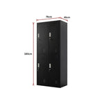 Four-Door Office Gym Shed Storage Locker - Furniture > Office