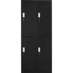Four-Door Office Gym Shed Storage Locker - Furniture > Office