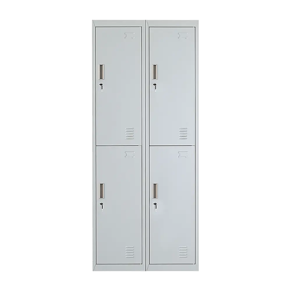 Four-Door Office Gym Shed Storage Locker - Furniture > Office
