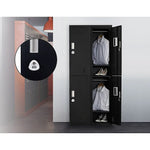 Four-Door Office Gym Shed Storage Locker - Furniture > Office
