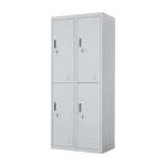 Four-Door Office Gym Shed Storage Locker - Furniture > Office