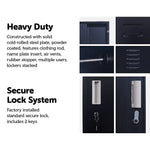 Four-Door Office Gym Shed Storage Locker - Furniture > Office