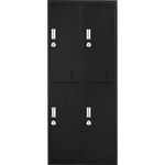 Four-Door Office Gym Shed Storage Locker - Furniture > Office