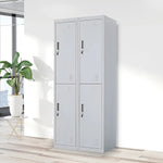 Four-Door Office Gym Shed Storage Locker - Furniture > Office