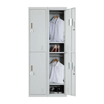 Four-Door Office Gym Shed Storage Locker - Furniture > Office