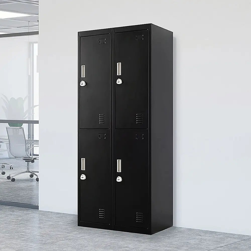 Four-Door Office Gym Shed Storage Locker - Furniture > Office