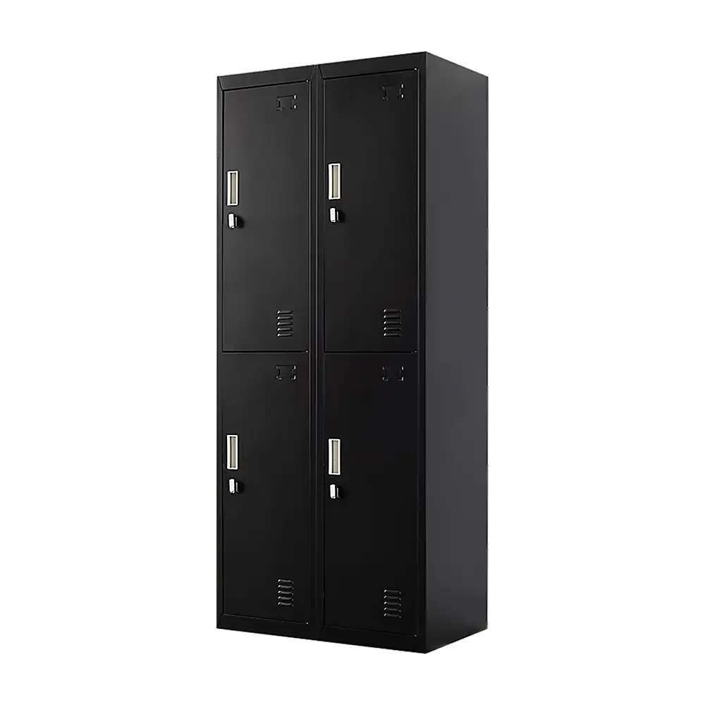 Four-Door Office Gym Shed Storage Locker - Furniture > Office