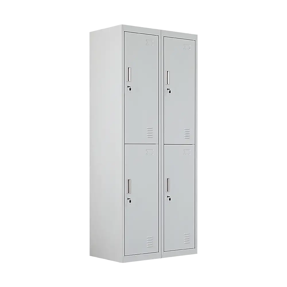 Four-Door Office Gym Shed Storage Locker - Furniture > Office