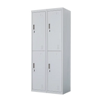 Four-Door Office Gym Shed Storage Locker - Furniture > Office