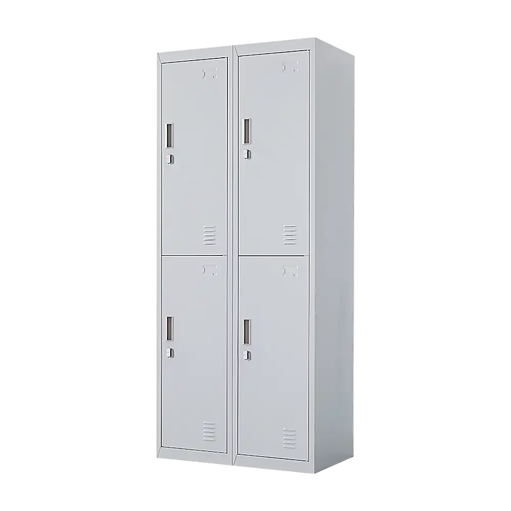 Four-Door Office Gym Shed Storage Locker - Furniture > Office