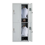 Four-Door Office Gym Shed Storage Locker - Furniture > Office