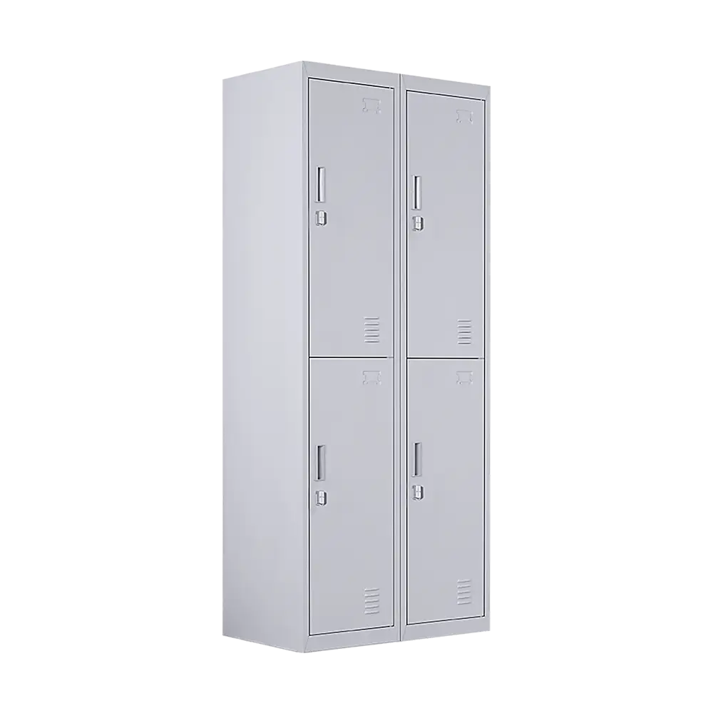 Four-Door Office Gym Shed Storage Locker - Furniture > Office