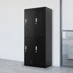 Four-Door Office Gym Shed Storage Locker - Furniture > Office