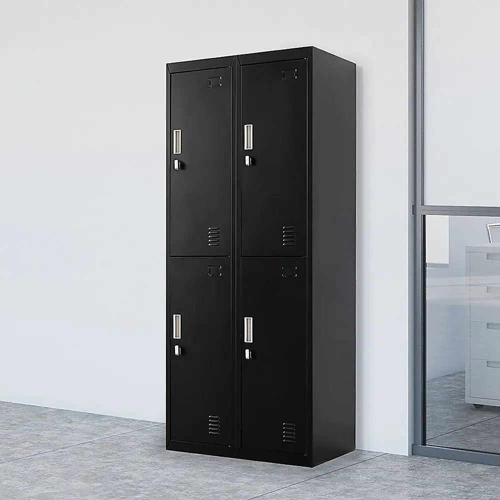 Four-Door Office Gym Shed Storage Locker - Furniture > Office