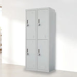 Four-Door Office Gym Shed Storage Locker - Furniture > Office