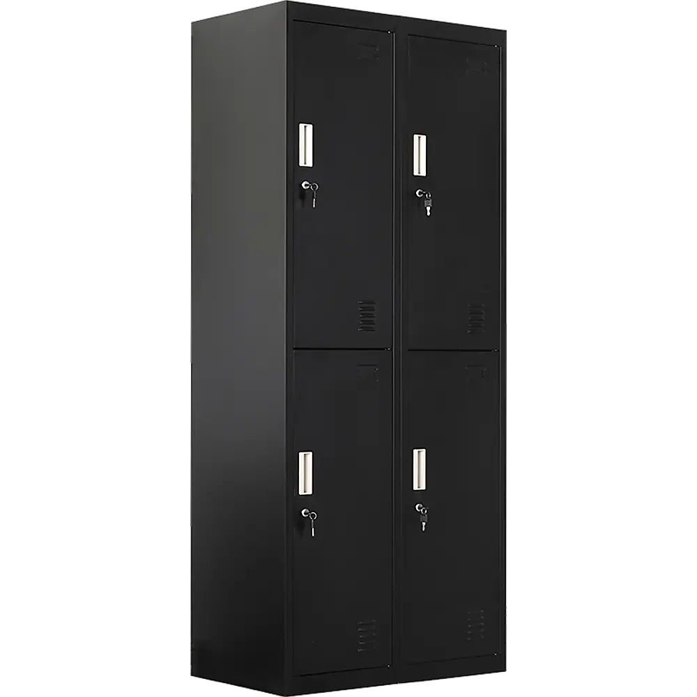 Four-Door Office Gym Shed Storage Locker - Furniture > Office