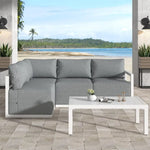 Four-Seat Alfresco Harmony Set – White - Furniture > Outdoor