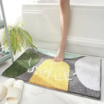 Four Stone Bath Mat - Super Absorbent Non-Slip Bathroom Floor Mat - 40x60cm - Home & Garden > Bathroom Accessories >