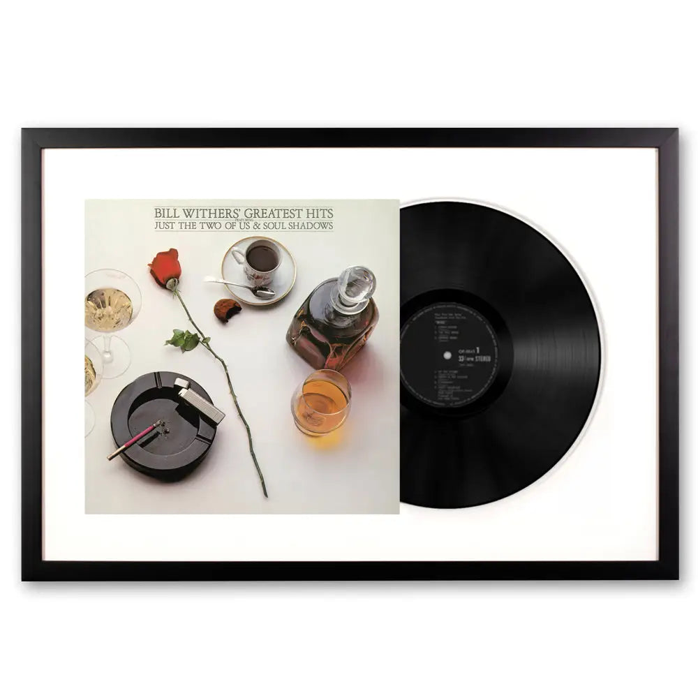 Framed Bill Withers Greatest Hits Vinyl Album Art - Home & Garden > Wall Art