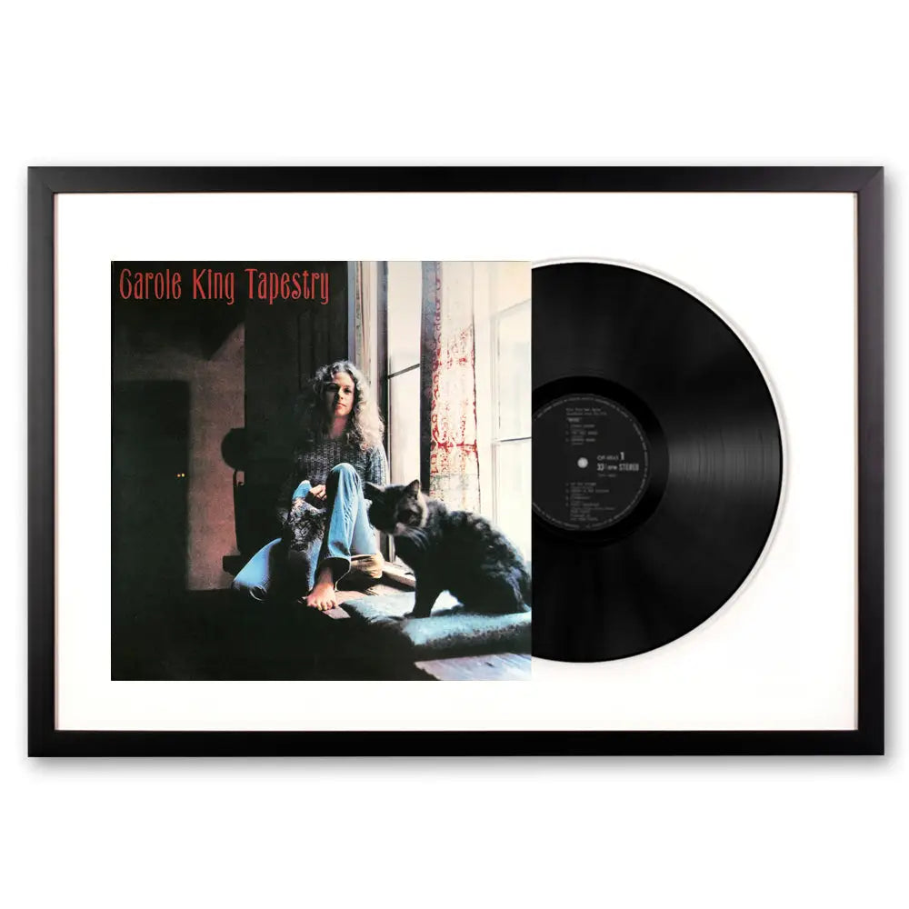 Framed Carole King Tapestry Vinyl Album Art - Home & Garden > Wall Art