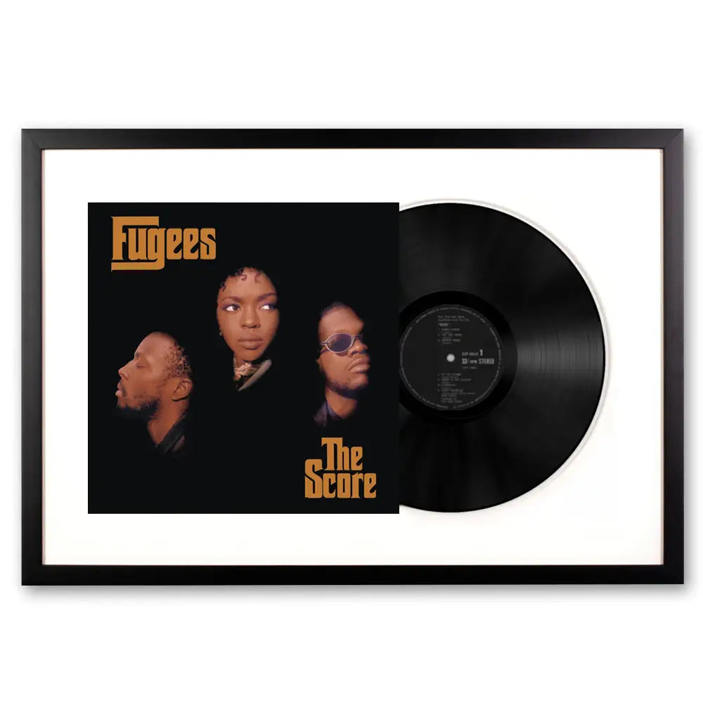 Framed Fugees the Score Vinyl Album Art - Home & Garden > Wall Art