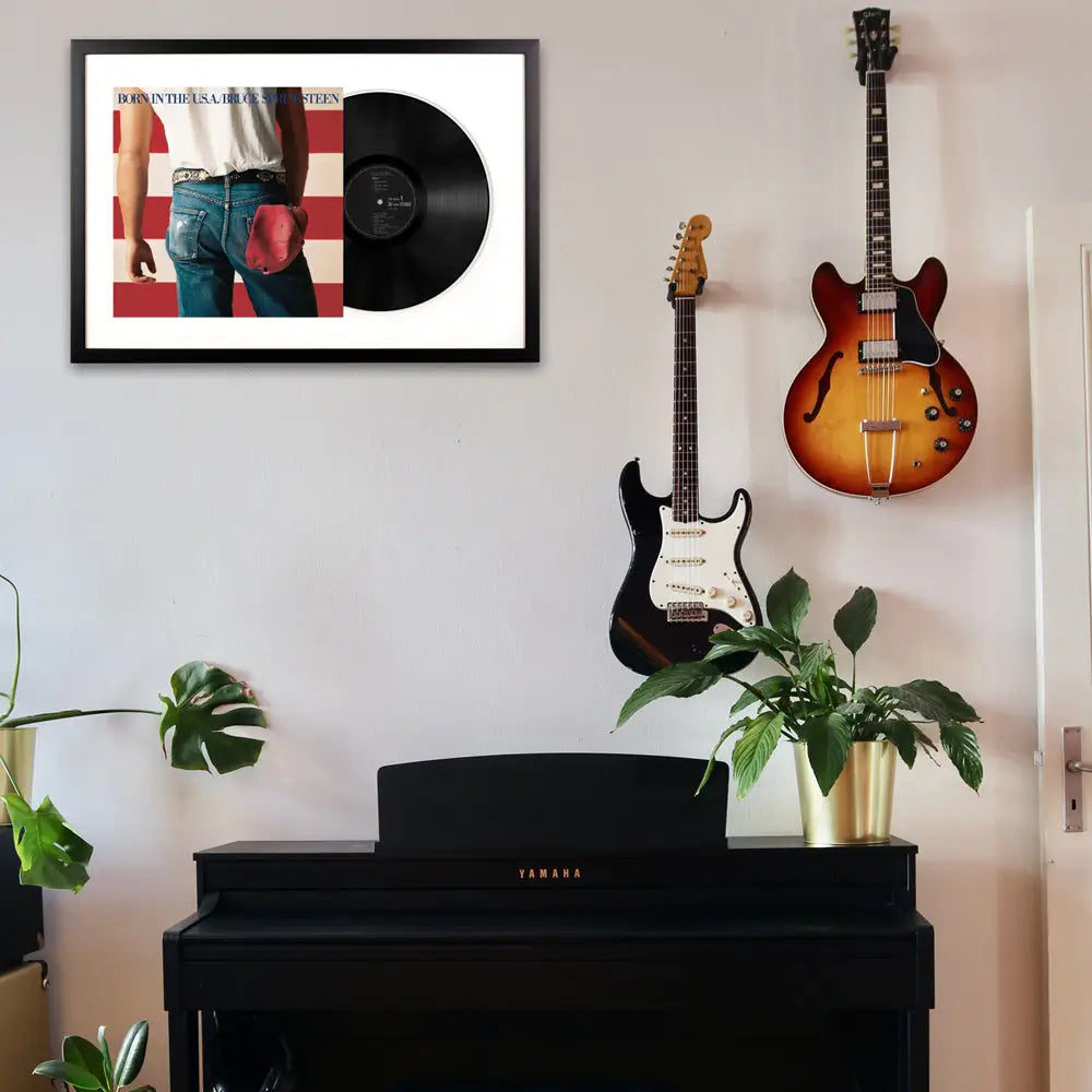 Framed Guns and Roses Appetite for Destruction Vinyl Album Art - Home & Garden > Wall Art