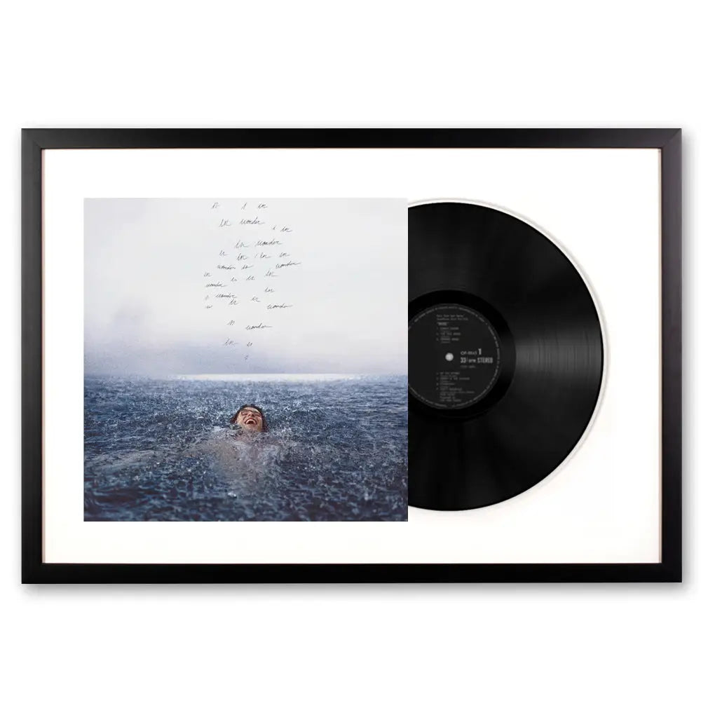 Framed Shawn Mendes Wonder - Vinyl Album Art - Home & Garden > Wall Art
