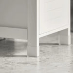 Freestanding Cabinet 2 Drawers Shelf Cupboard - Home & Garden > Storage > Clothing & Wardrobe Storage