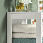 Freestanding Cabinet 2 Drawers Shelf Cupboard - Home & Garden > Storage > Clothing & Wardrobe Storage