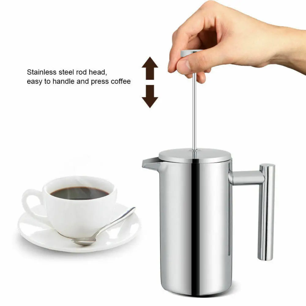French Press Coffee Maker 1000m - Home & Garden > Kitchenware