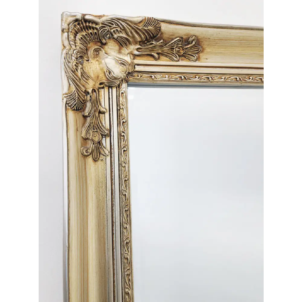 French Provincial Ornate Mirror - ANTIQUE CHAMPAGNE - X Large 100cm x 190cm - Home & Garden > Decor