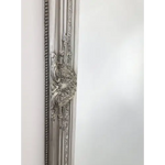 French Provincial Ornate Mirror - Antique Silver - Medium 70cm x 170cm - Home & Garden > Decor