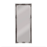 French Provincial Ornate Mirror - Antique Silver - Medium 70cm x 170cm - Home & Garden > Decor