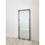 French Provincial Ornate Mirror - Antique Silver - Medium 70cm x 170cm - Home & Garden > Decor