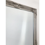 French Provincial Ornate Mirror - Antique Silver - Small 80cm x 110cm - Home & Garden > Decor > Mirrors