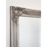 French Provincial Ornate Mirror - Antique Silver - Small 80cm x 110cm - Home & Garden > Decor > Mirrors
