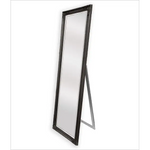 French Provincial Ornate Mirror - Black - Free Standing 50cm x 170cm - Home & Garden > Decor