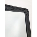 French Provincial Ornate Mirror - Black - Small 80cm x 110cm - Home & Garden > Decor