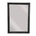 French Provincial Ornate Mirror - Black - Small 80cm x 110cm - Home & Garden > Decor