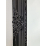 French Provincial Ornate Mirror - BLACK - X Large 100cm x 190cm - Home & Garden > Decor