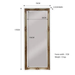 French Provincial Ornate Mirror - Champagne - Medium 70cm x 170cm - Home & Garden > Decor