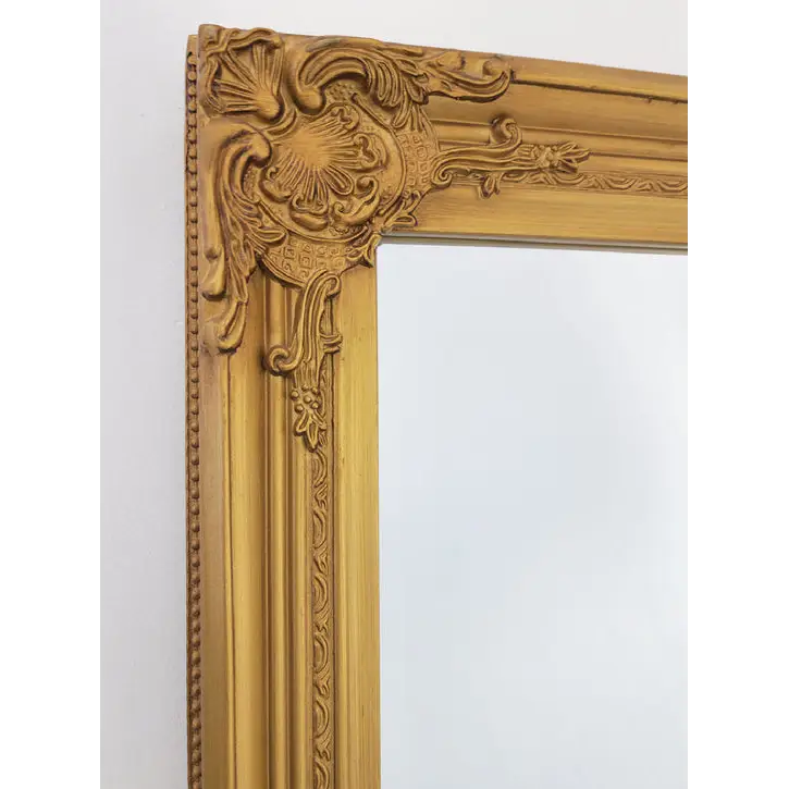 French Provincial Ornate Mirror - Country Gold - Medium 70cm x 170cm - Home & Garden > Decor